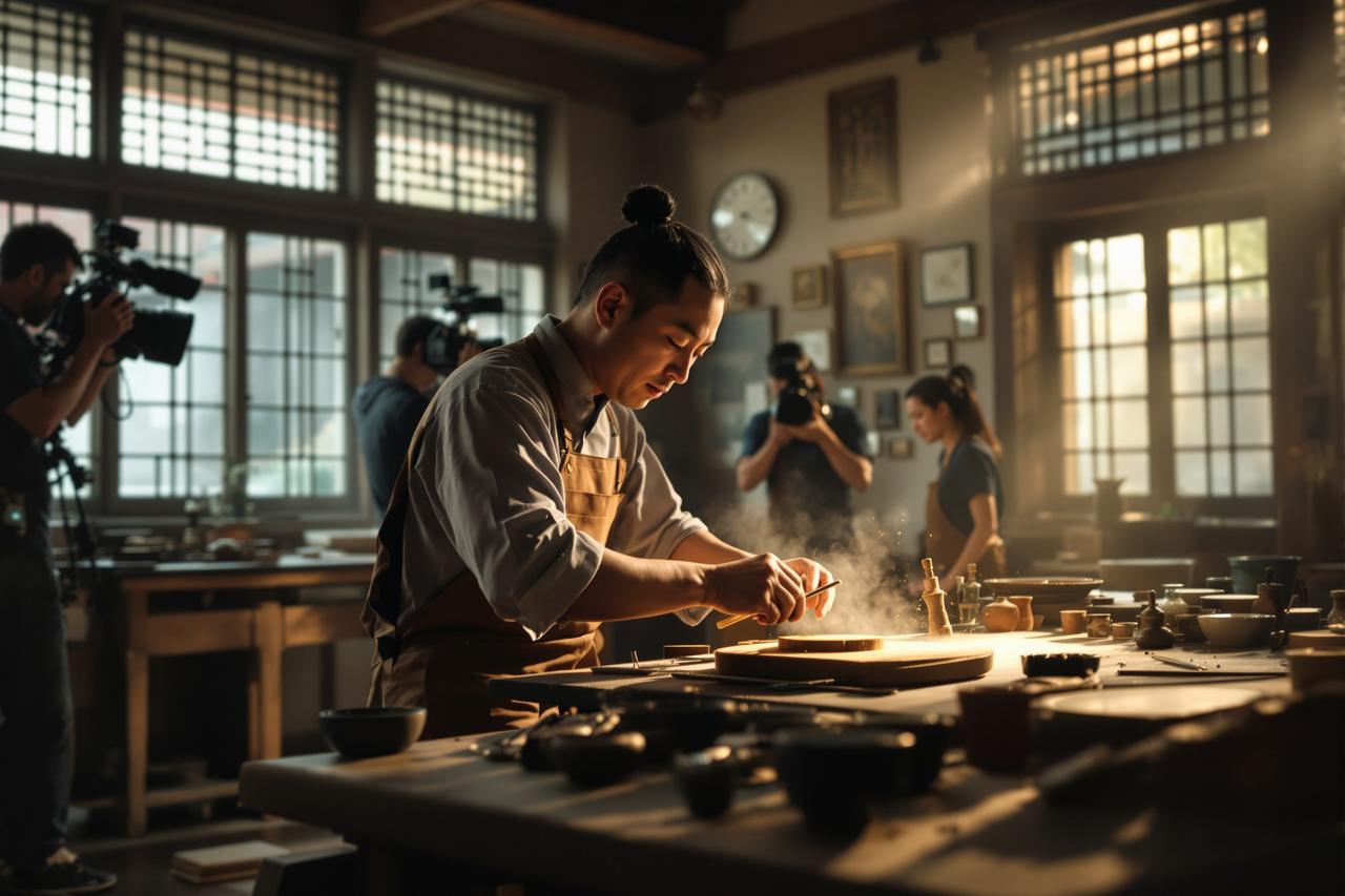 千千影院作品《非遗传承》海报